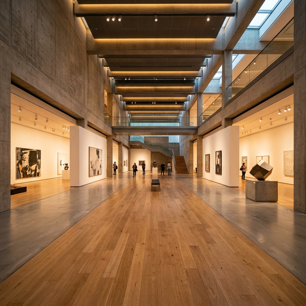 Art Exhibition Gallery Background
